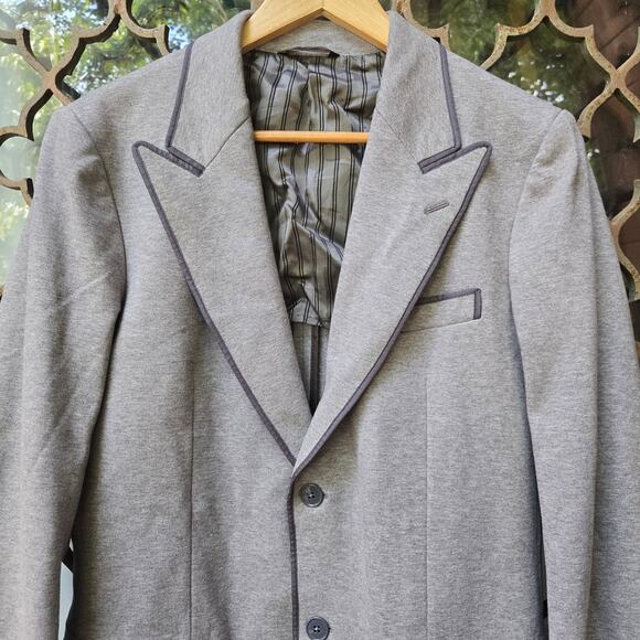 Dolce & Gabbana Men Y2K Academia Preppy Old Money Sport Coat IT 50 Made in Italy - Picture 2 of 12